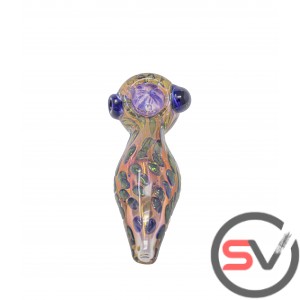 BUTTON LAVENDER FIELD HAND PIPE 5inch 1CT